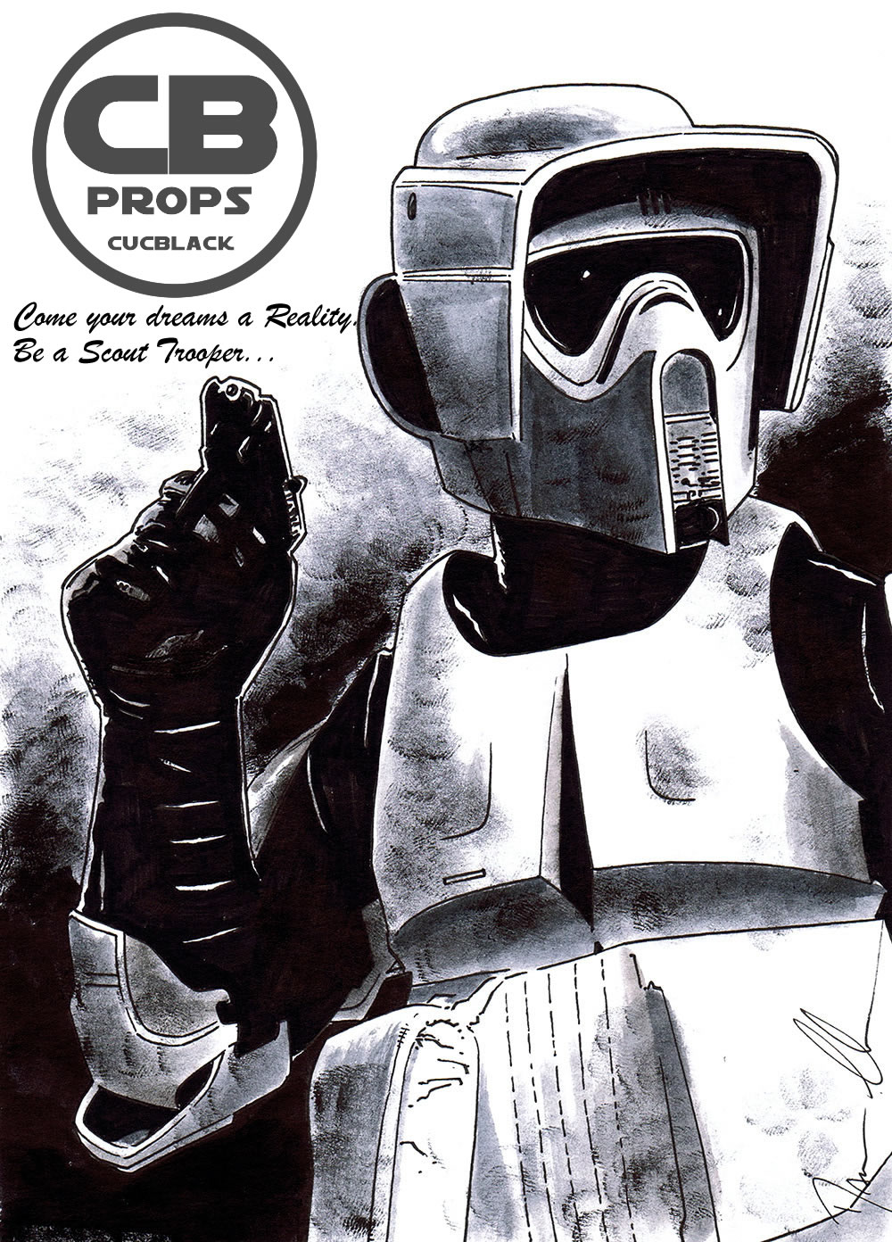 Scout Trooper Soft Parts - Star Wars - Costume Prop Replica - Image 12