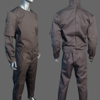 Din Djarin Jump Suit - The Mandalorian - Star Wars - Costume Prop Replica