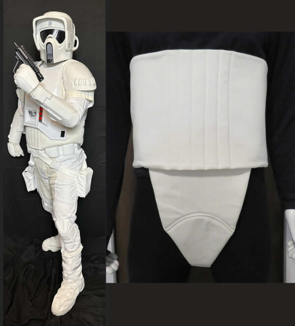 Snow Scout Cummerbund & Cod - Star Wars - Costume Prop Replica