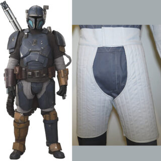 Paz Vizsla Shorts - Heavy Infantry Mandalorian - Star Wars - Costume Prop Replica