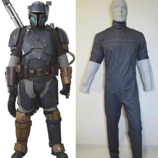 Paz Vizsla Flight Suit - Heavy Infantry Mandalorian - Star Wars - Costume Prop Replica