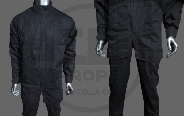 slim fit dress slacks Flightsuit Black / L