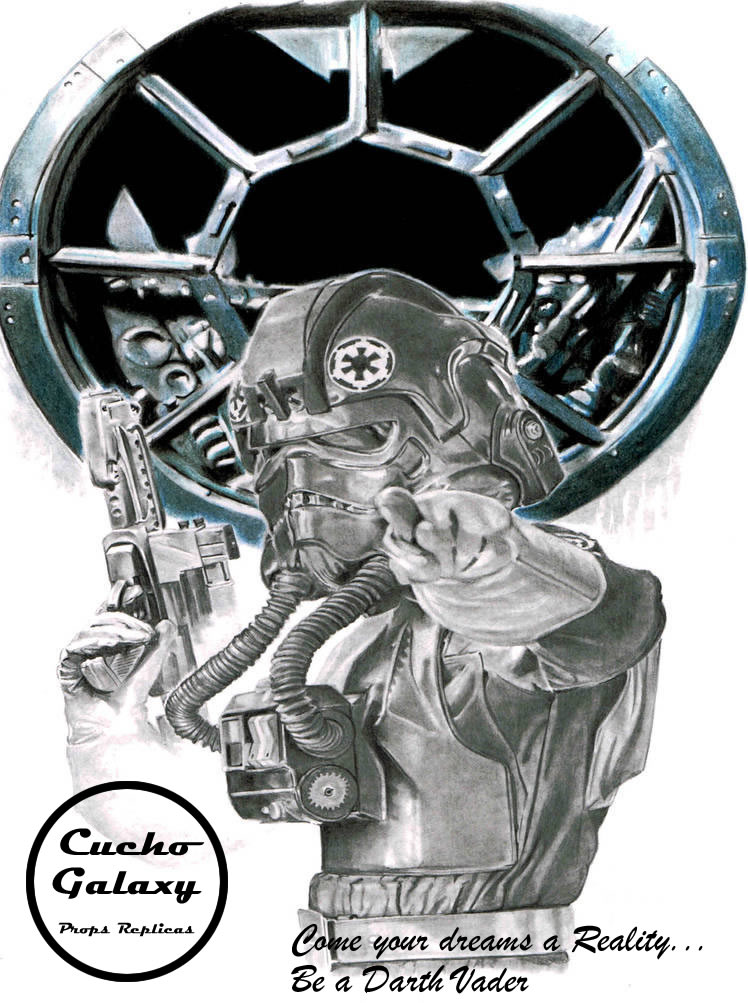 Tie Pilot Flight Suit - Star Wars - Costume Prop Replica - Image 13