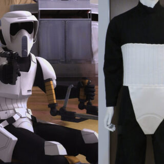 Scout Trooper Rebels Cummerbund - Star Wars - Costume Prop Replica