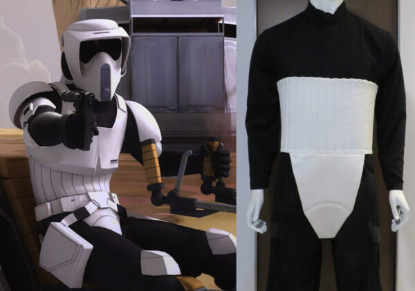 Scout Trooper Rebels Cummerbund - Star Wars - Costume Prop Replica