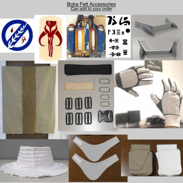 Boba Fett ESB Soft Parts - Star Wars - Costume Prop Replica - Image 18