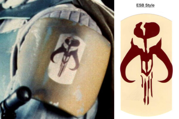 Boba Fett Shoulder Vinyl Decal - Star Wars - Costume Prop Replica - Image 3
