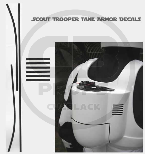 Scout Trooper Armor Straps - Star Wars - Costume Prop Replica - Image 7