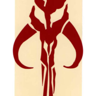Boba Fett Shoulder Vinyl Decal - Star Wars - Costume Prop Replica