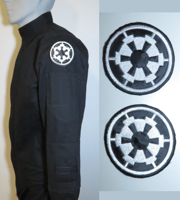 Imperial Cog Emblem Patch- Star Wars - Costume Prop Replica - Image 2