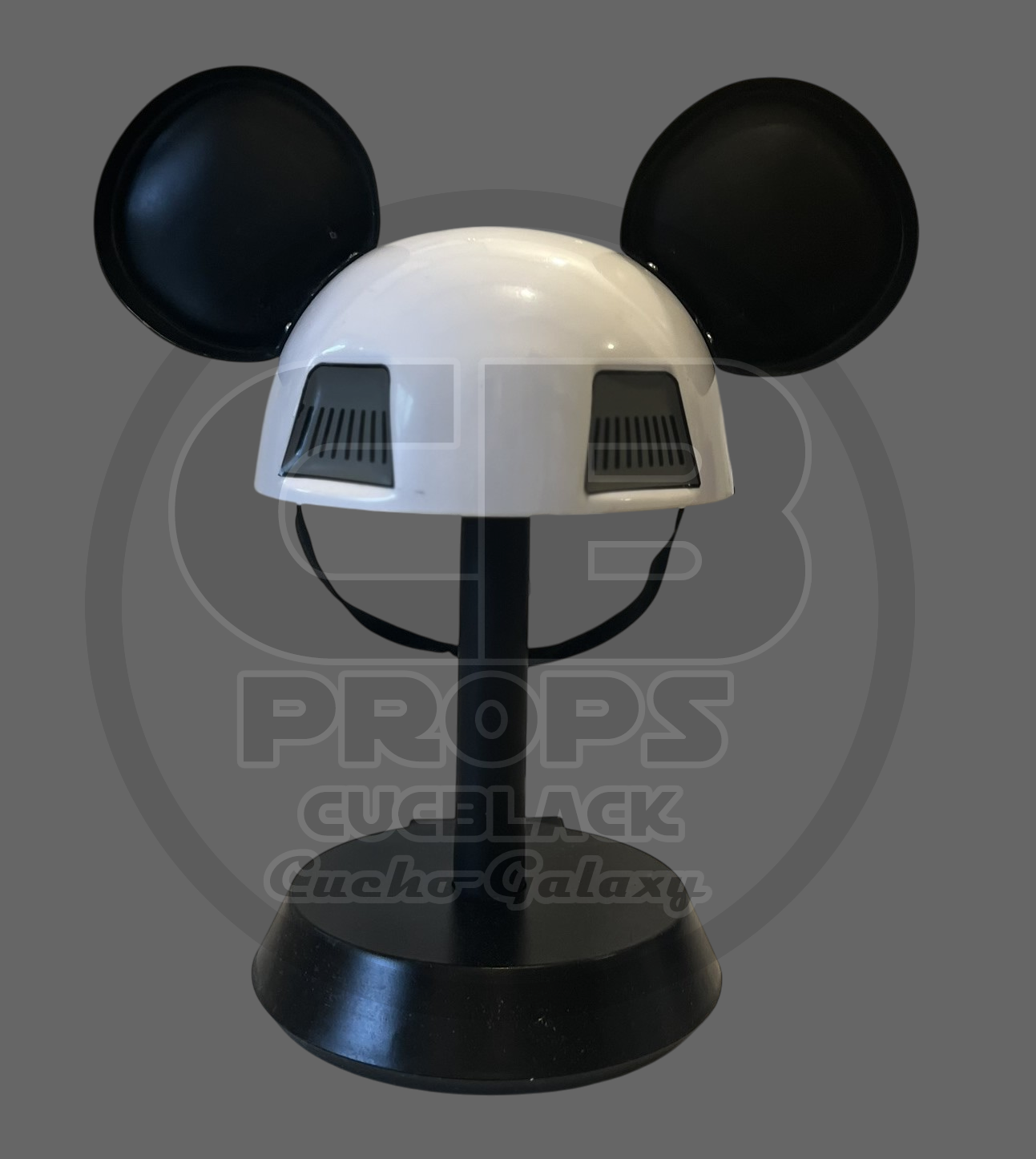 Stormtrooper Mickey Mouse Helmet - Star Wars - Costume Prop - Image 5