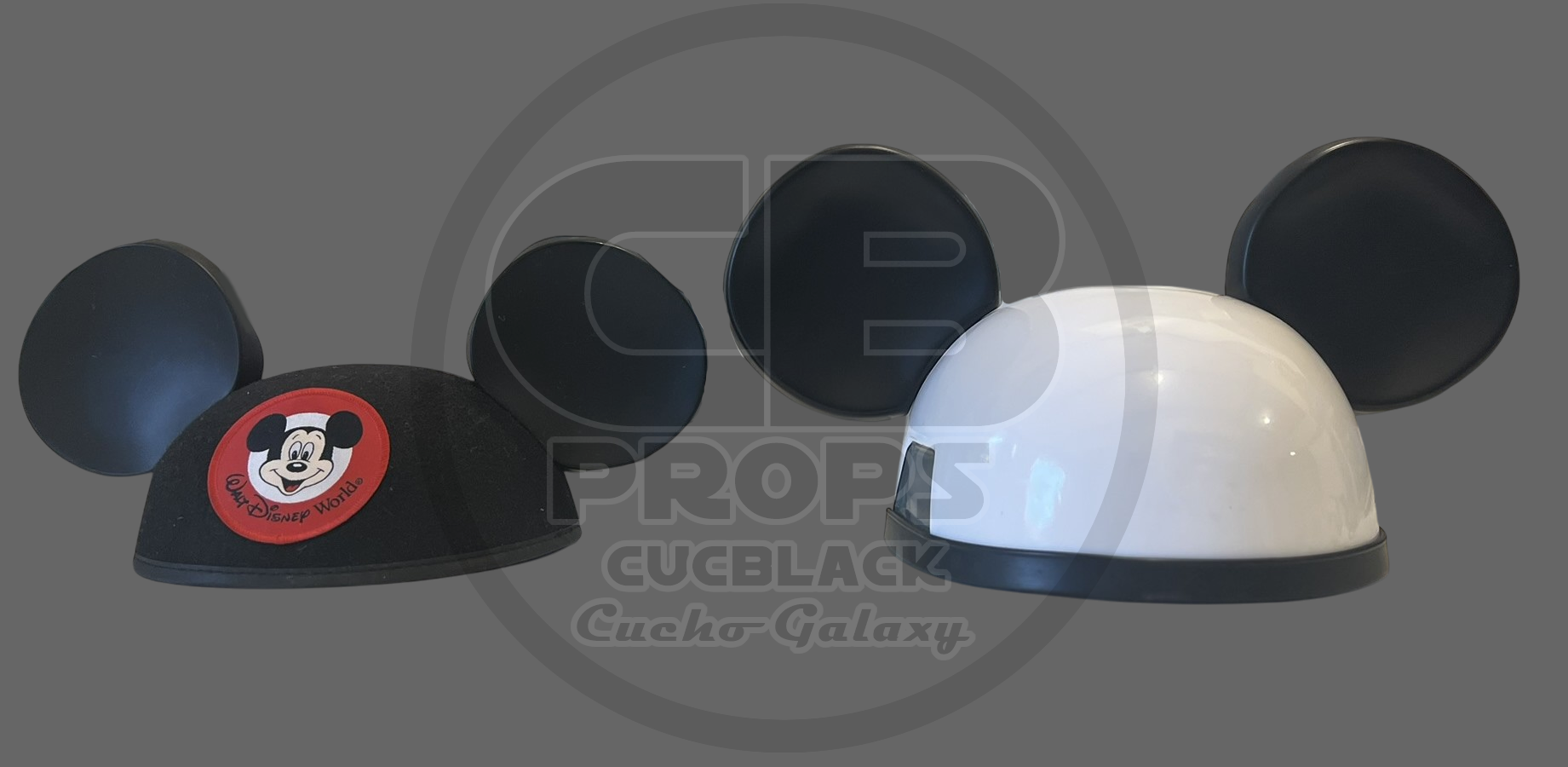 Stormtrooper Mickey Mouse Helmet - Star Wars - Costume Prop - Image 7